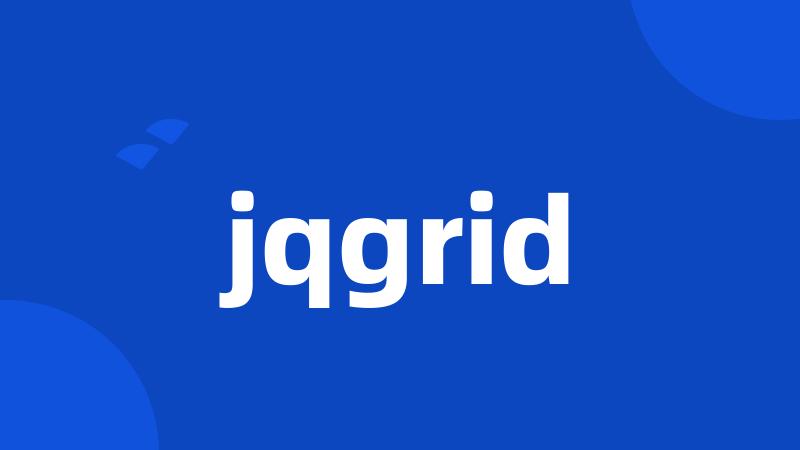 jqgrid