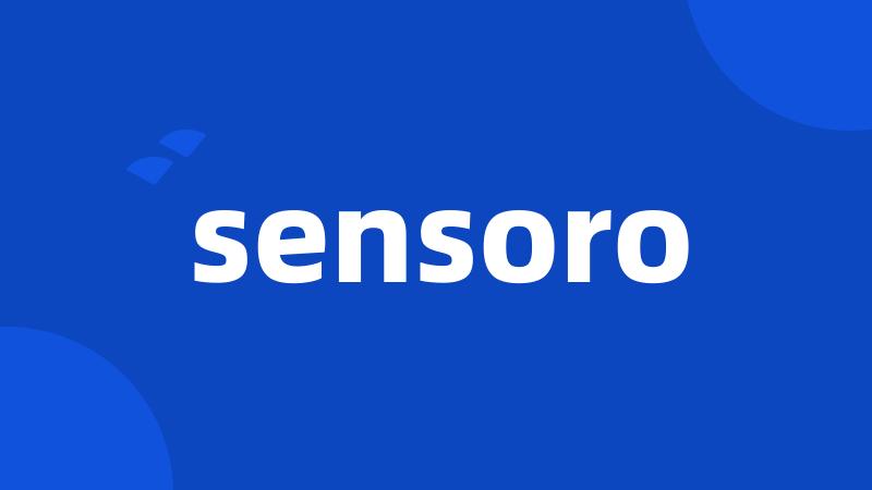 sensoro