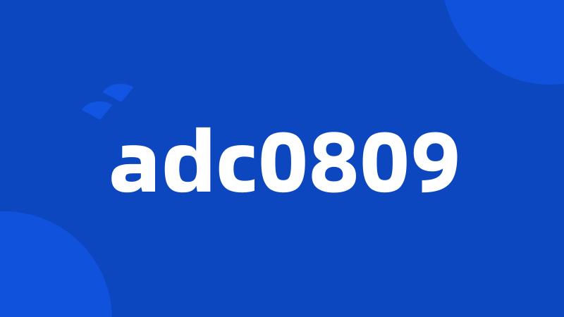 adc0809