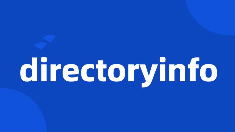 directoryinfo