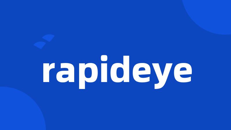 rapideye