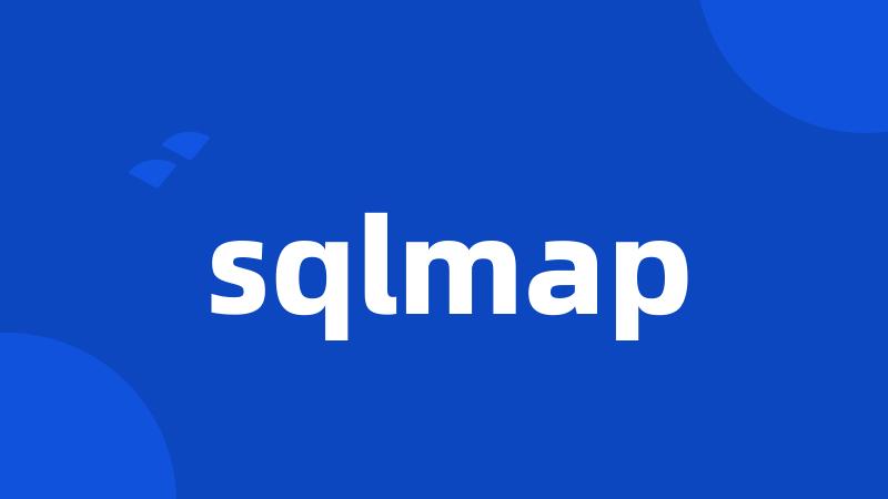 sqlmap