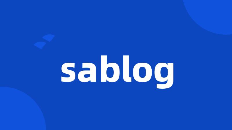 sablog