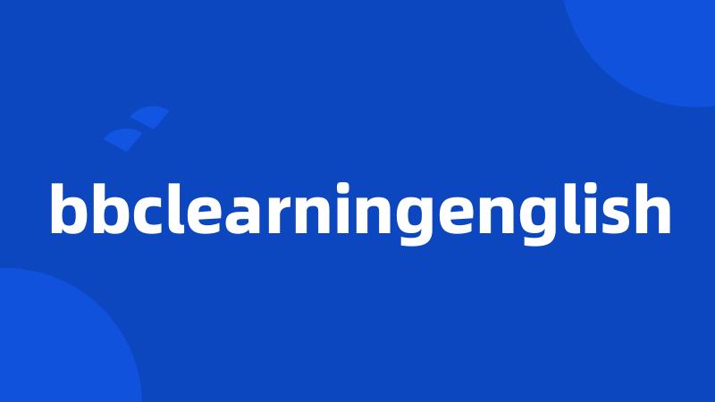 bbclearningenglish