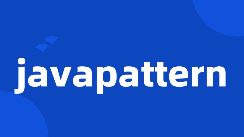 javapattern