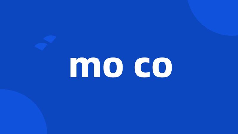 mo co