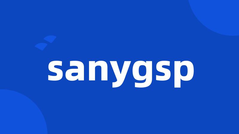 sanygsp