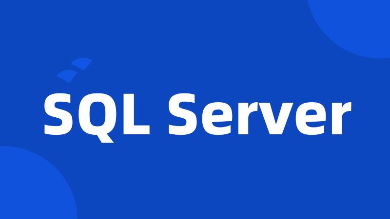 SQL Server