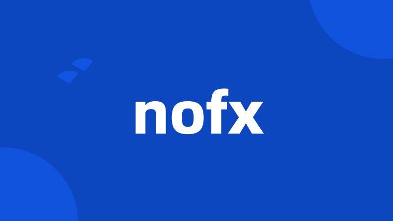 nofx