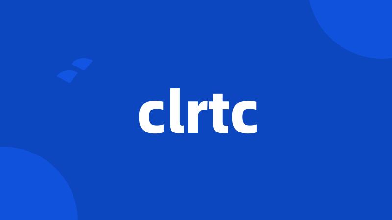 clrtc