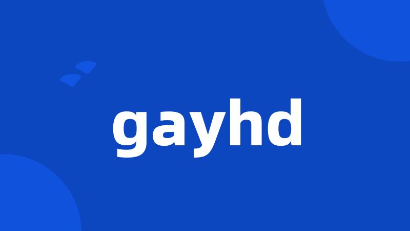 gayhd