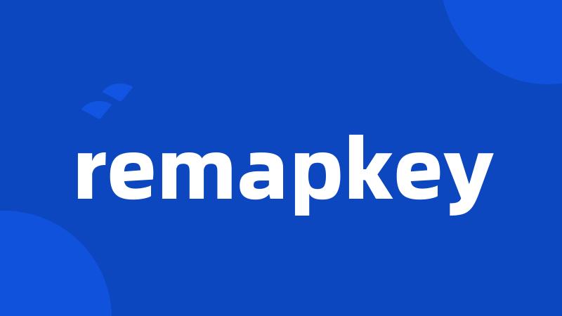 remapkey