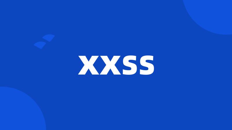 xxss