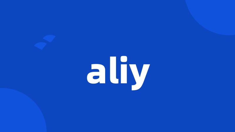 aliy