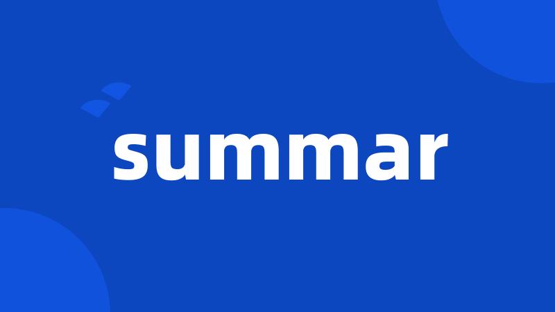 summar