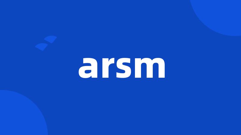 arsm