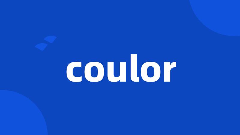 coulor