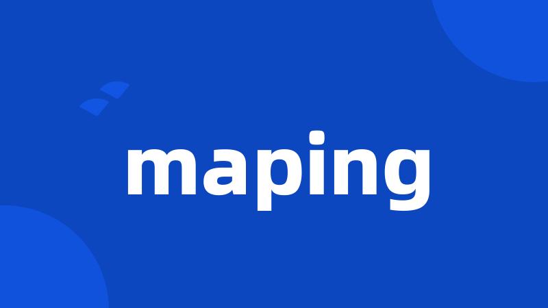 maping