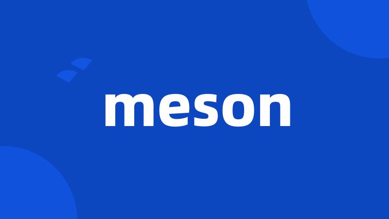 meson