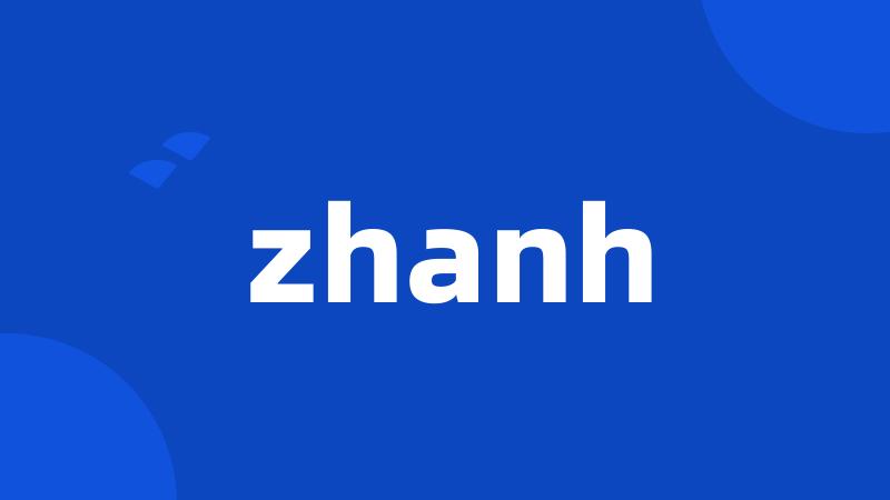 zhanh