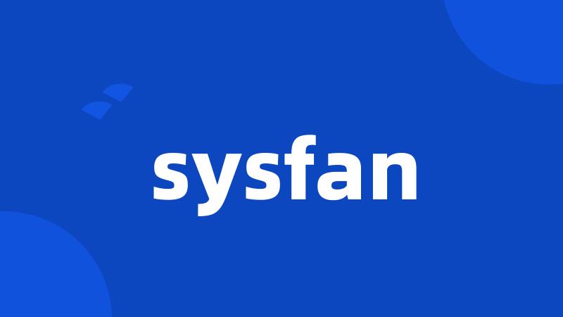 sysfan