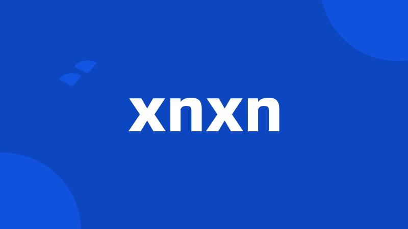 xnxn