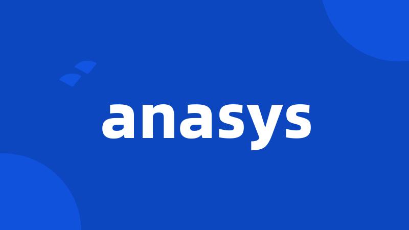 anasys