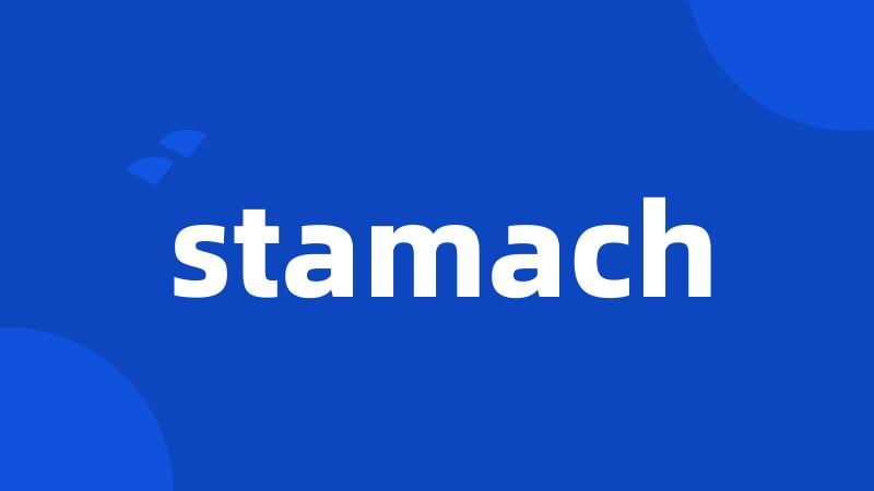 stamach