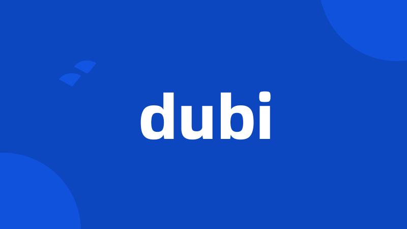 dubi