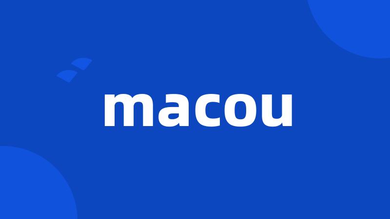 macou