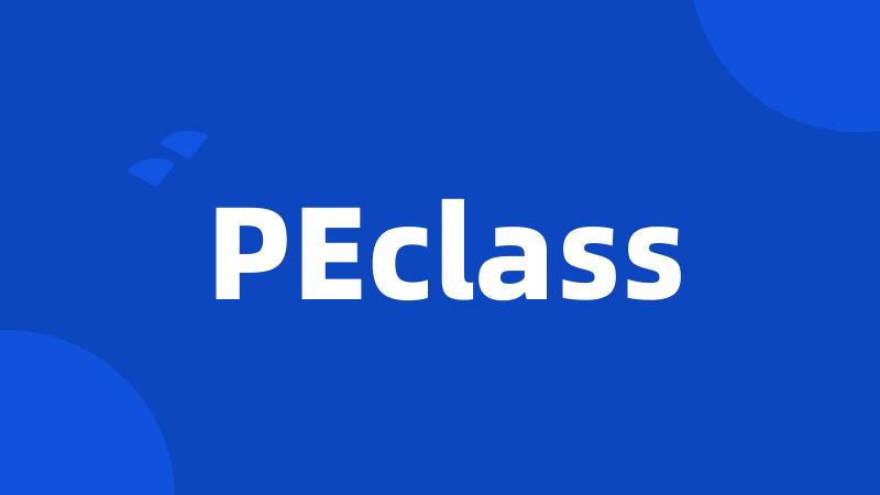 PEclass