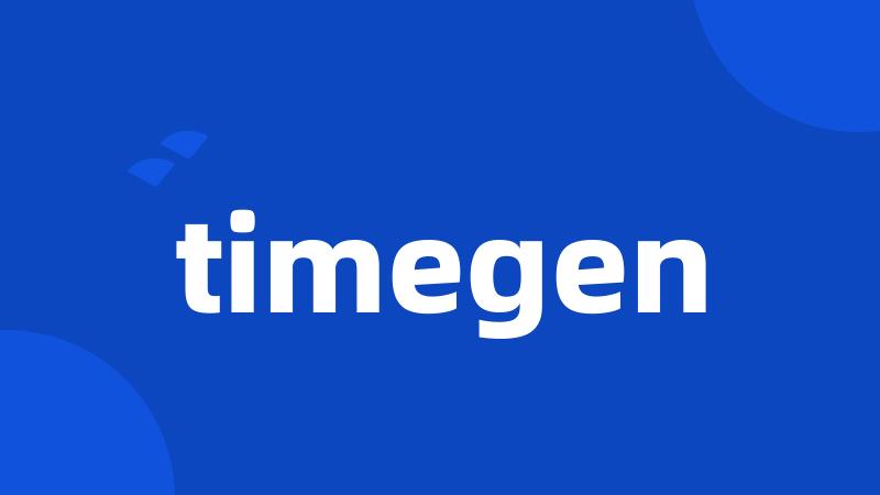 timegen