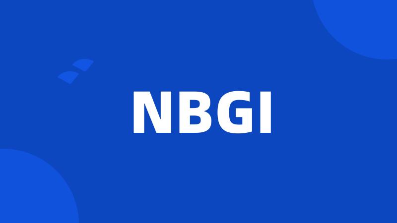 NBGI