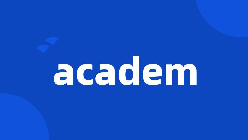 academ