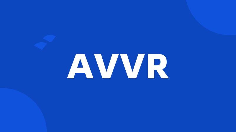 AVVR