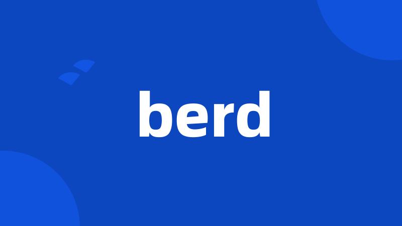 berd