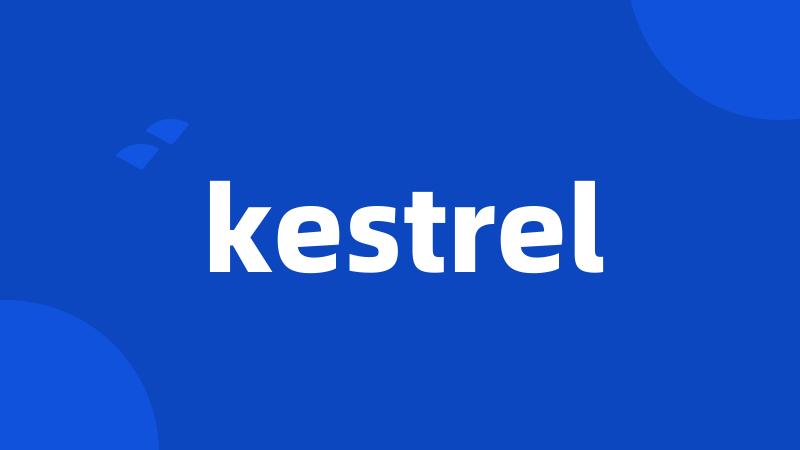 kestrel