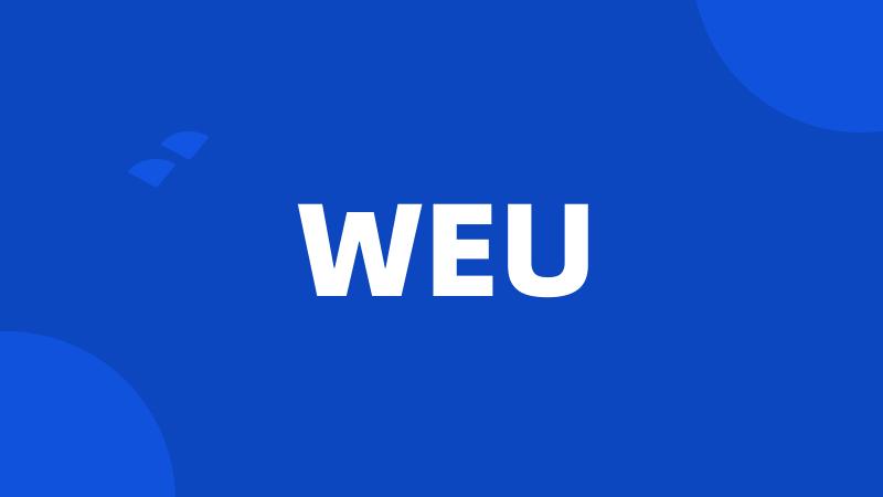 WEU