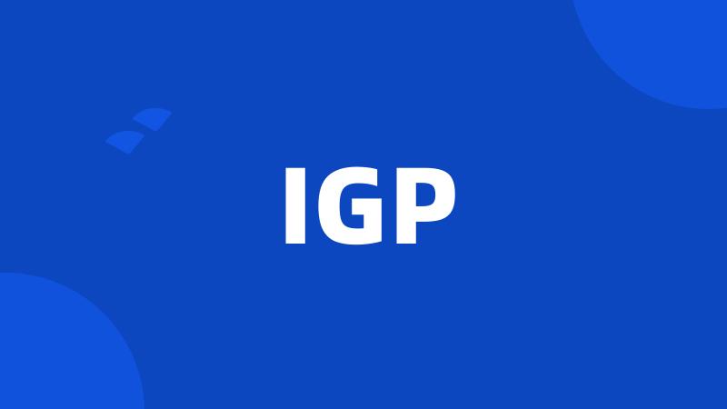 IGP