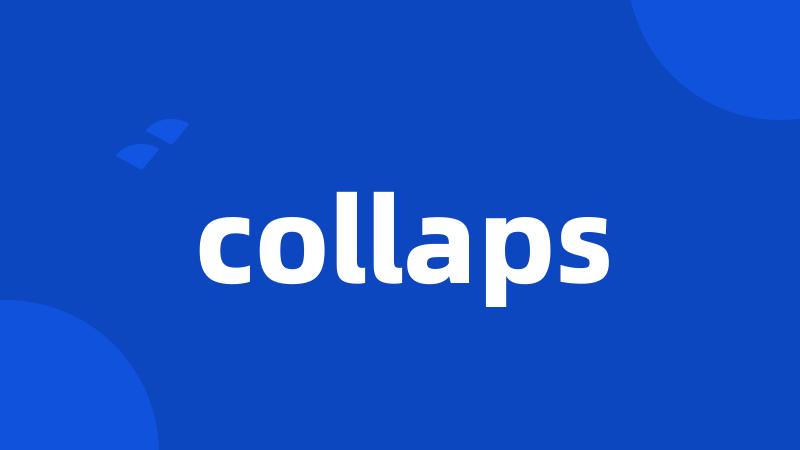 collaps