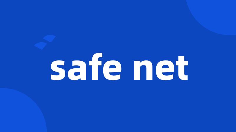 safe net