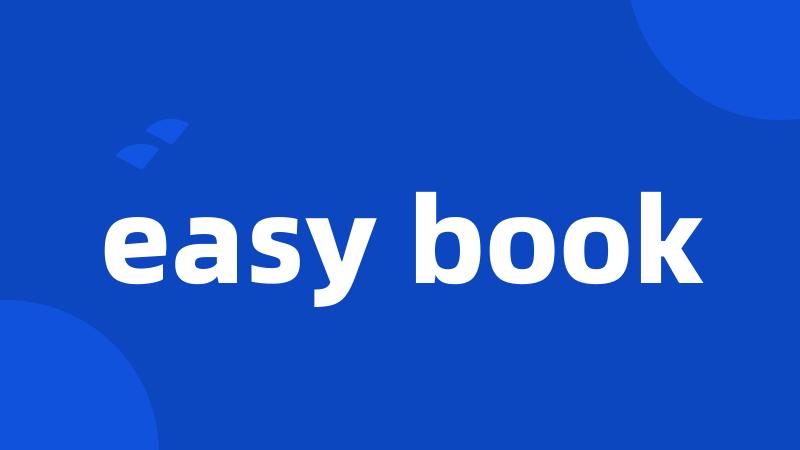 easy book