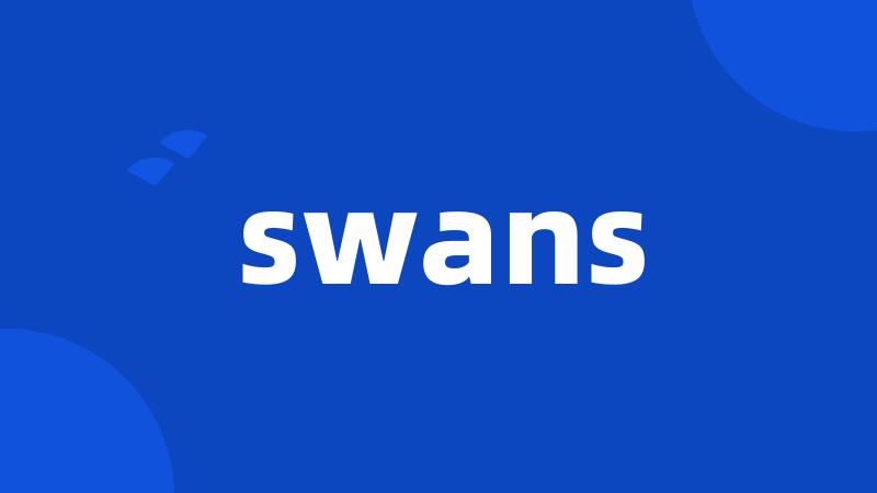 swans