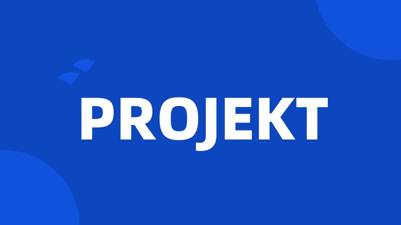 PROJEKT