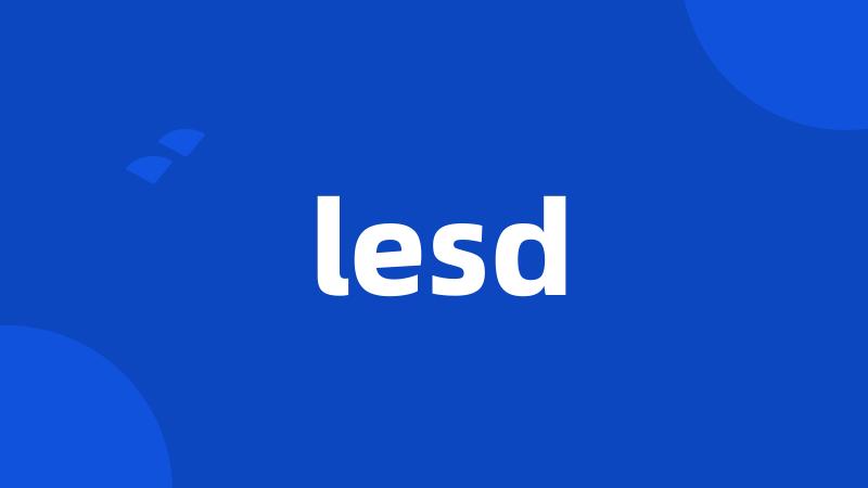 lesd