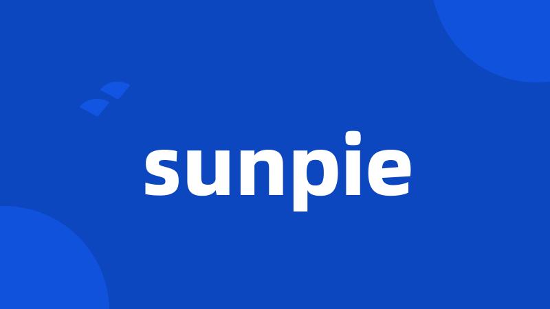 sunpie