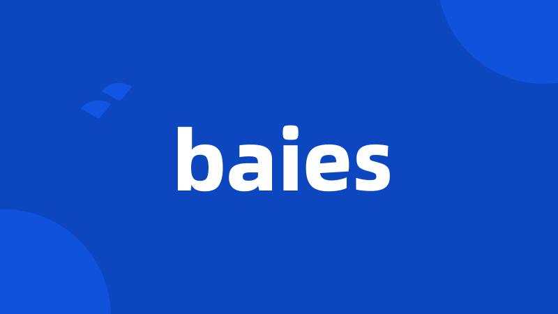 baies