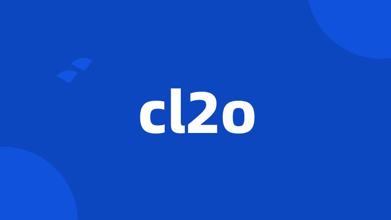 cl2o