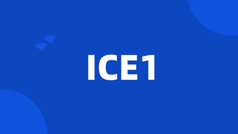 ICE1