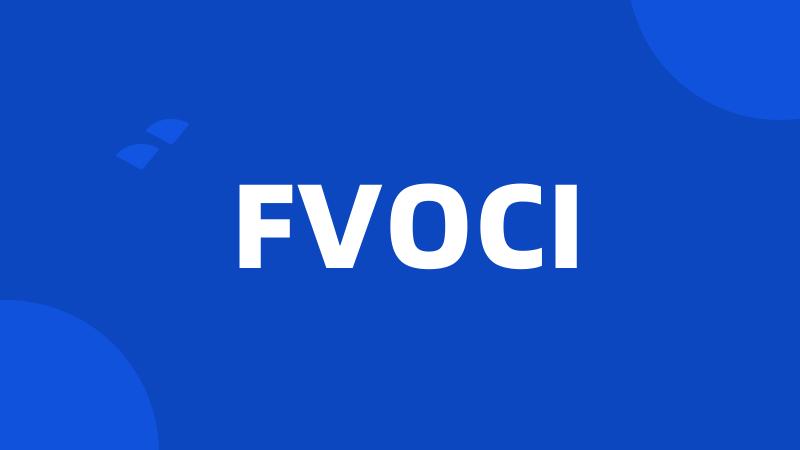 FVOCI